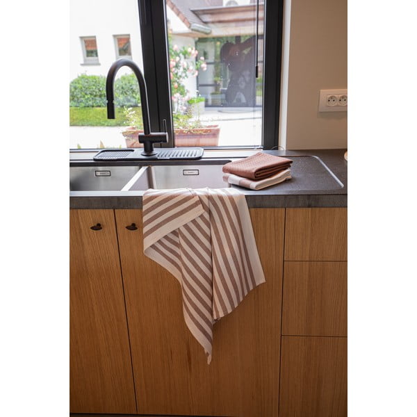 Set di strofinacci in cotone 3 pz 51x74 cm Marra – Tiseco Home Studio-image-3