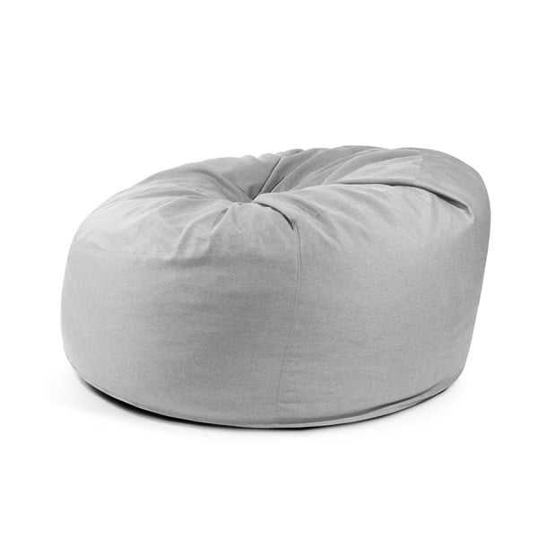 Puof a sacco grigio chiaro Om 135 – SLOWDOWN-image-3