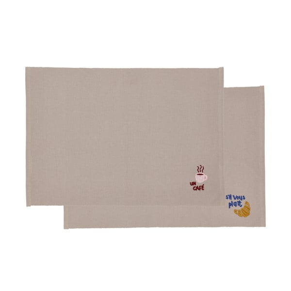 Tovagliette in set in cotone 2 pz 33x48 cm Bistro – Södahl