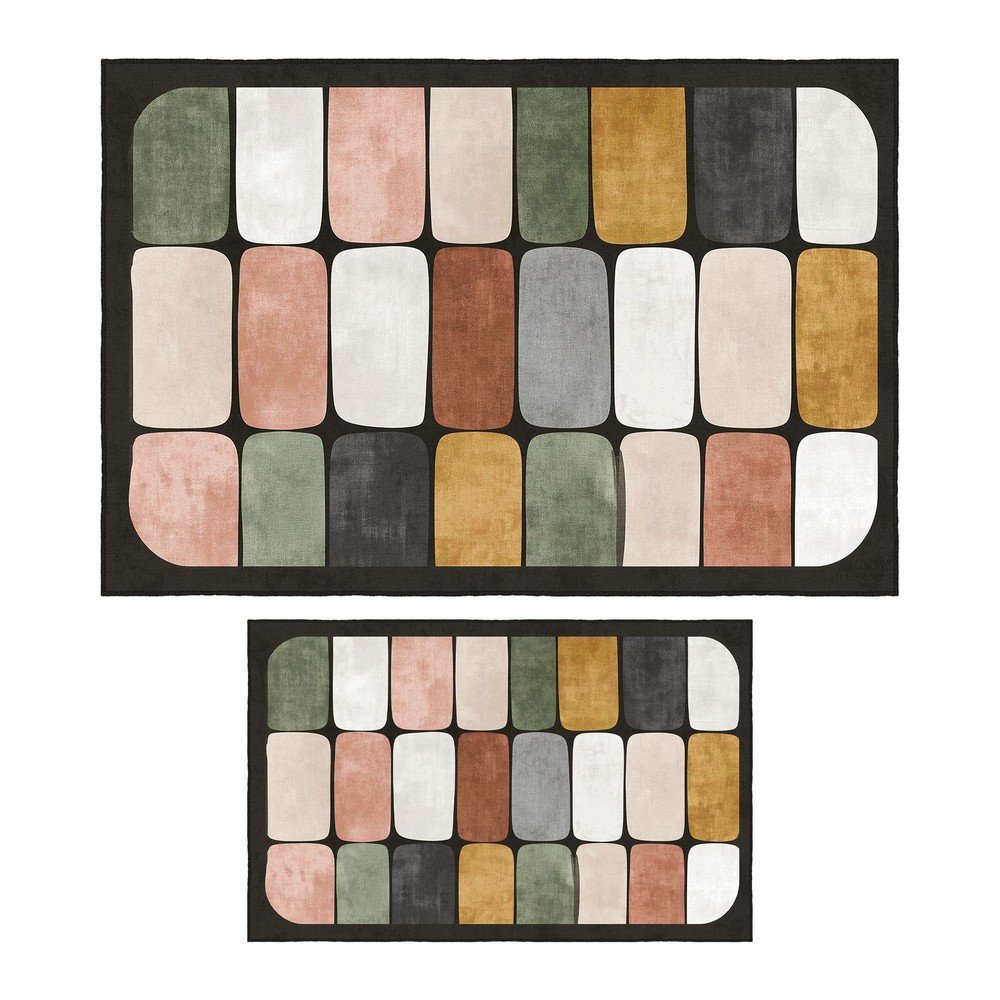 Set di tappetini per il bagno 2 pz 60x100 cm – Foutastic | Tappeti per il bagno