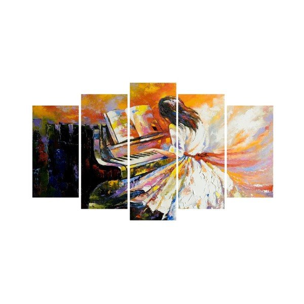Quadro a più parti Malissa, 102 x 60 cm - Insigne