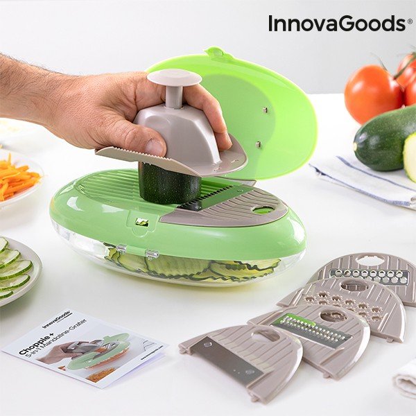 Grattugia Choppie 5 in 1 - InnovaGoods-image-1