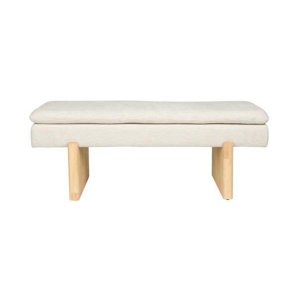 Panchina color crema in imbottito Jappo – White Label