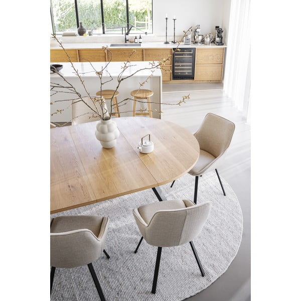 Piatto supplementare per tavolo da pranzo in rovere 135x50 cm Maddock - Rowico-image-1