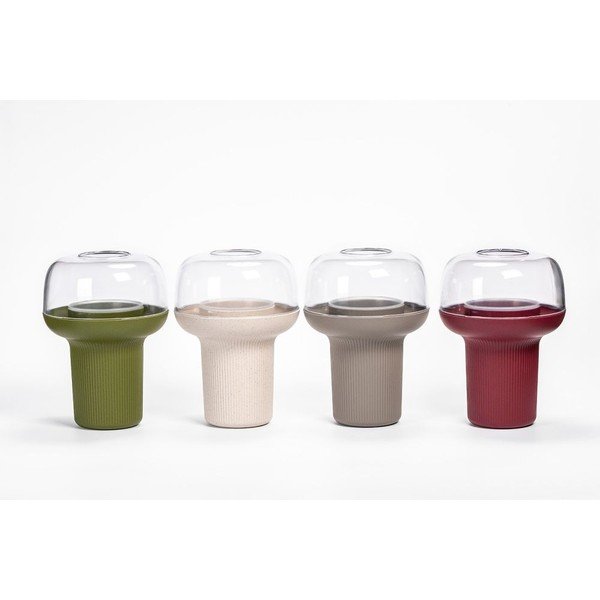 Vaso per fiori in plastica ø 19 cm Humidarium – Plastia-image-3