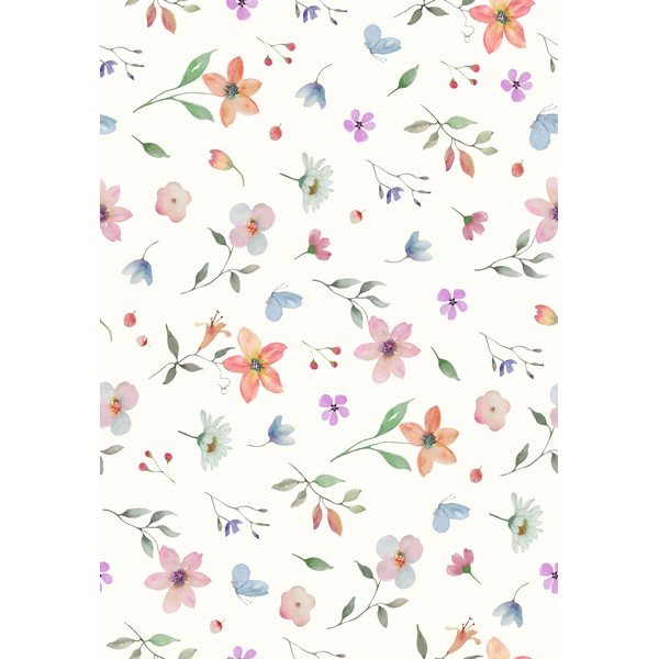 Tappeto lavabile 120x180 cm Floral – Vitaus