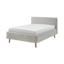Letto singolo imbottito beige rete non inclusa 120x200 cm Mattis – Meise Möbel
