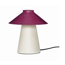 Lampada da tavolo in metallo viola e beige Chipper - Hübsch