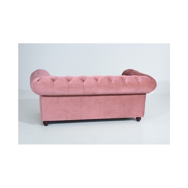 Divano rosa Orleans Velvet, 196 cm - Max Winzer-image-3