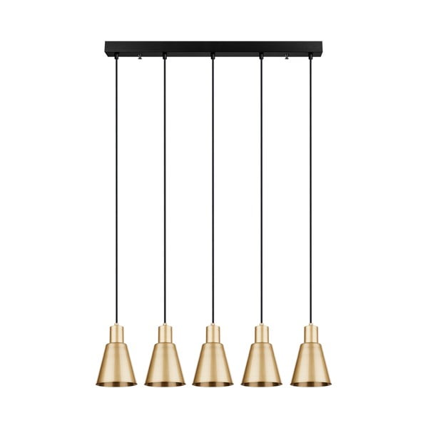 Lampada a sospensione di colore oro , altezza 117 cm Icon - Squid Lighting