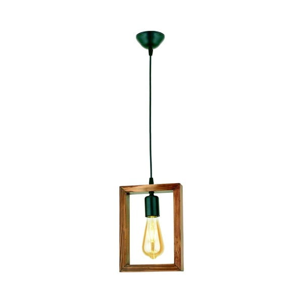Lampada a sospensione in legno di carpino Geometrik Square - Opviq lights