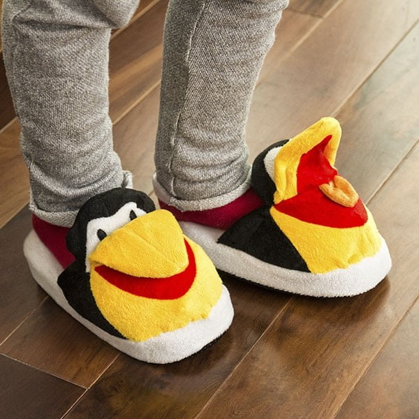 Pantofole soffici per bambini Pinguino, taglia M - InnovaGoods