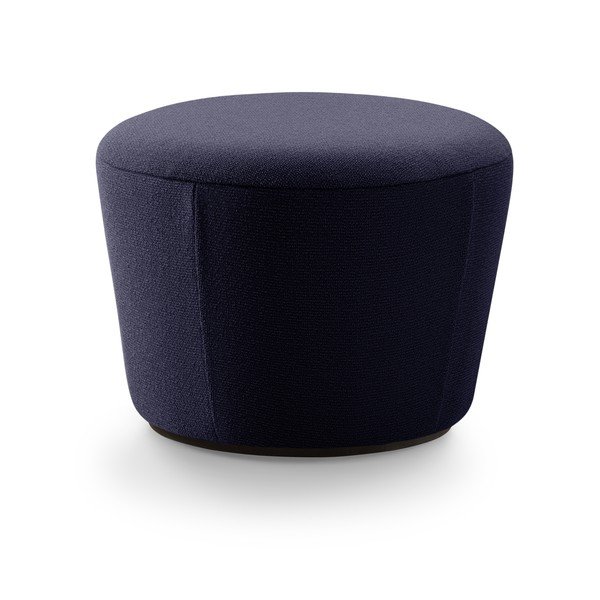 Sgabello in lana blu scuro Naïve - EMKO
