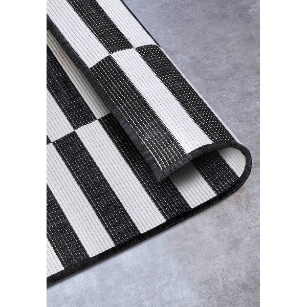Passatoia bianca e nera 80x200 cm Viela – Hanse Home-image-1
