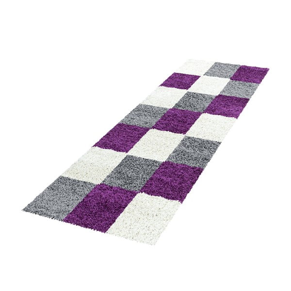 Passatoia grigio-viola 80x250 cm Life - Ayyildiz Carpets