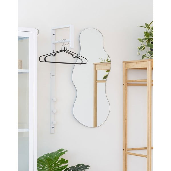 Appendiabiti da parete in metallo bianco Trento - House Nordic-image-1