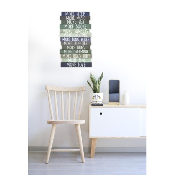 Cartello 30x50 cm I Want More - Really Nice Things-image-2