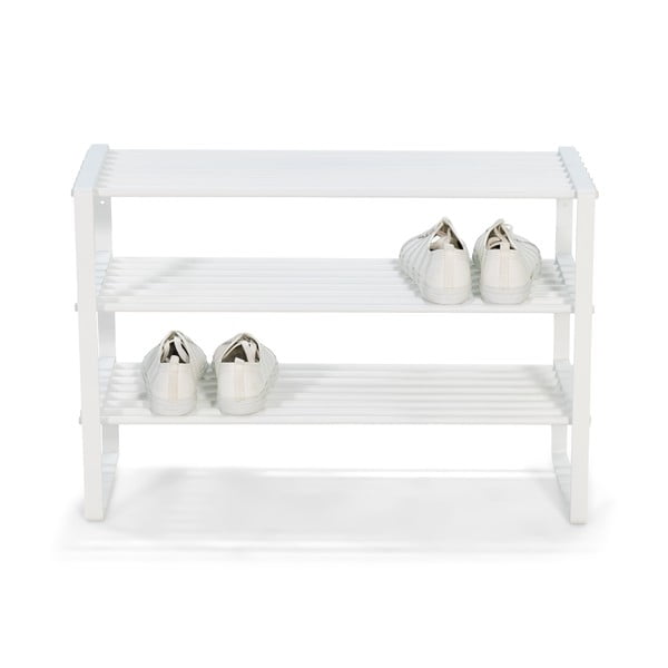 Scarpiera bianca in metallo 70x49x29 cm Rex – Spinder Design-image-4