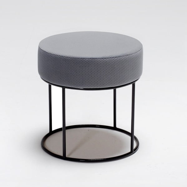 Poggiapiedi grigio Nela - Moon - Artie-image-1