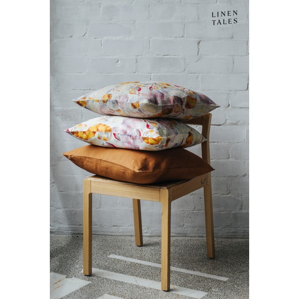 Federa 40x40 cm Hazelnut - Linen Tales-image-3