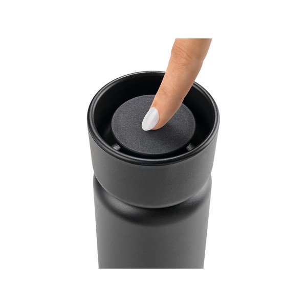 Tazza termica nera in acciaio inox 400 ml Singles – Zone-image-3