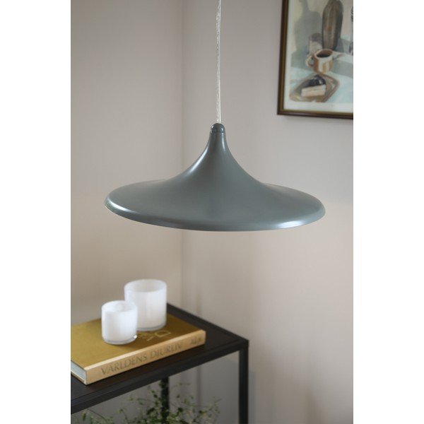 Lampadario LED grigio in metallo con intensità regolabile ø37x13 cm Beam – Markslöjd-image-1