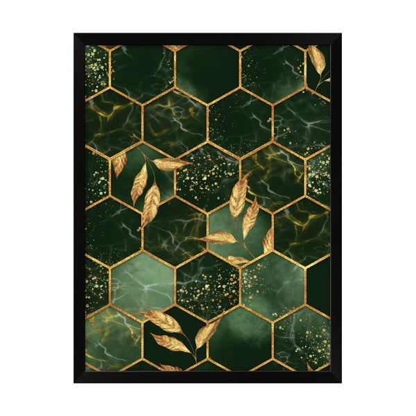 Poster 30x40 cm Honeycomb - knor