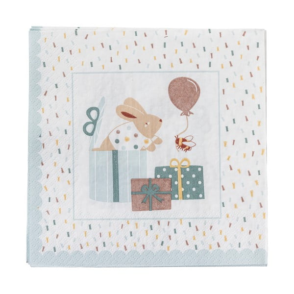 Set di tovaglioli in carta 20 pz 33x33 cm Celebrate – Bloomingville Mini-image-2