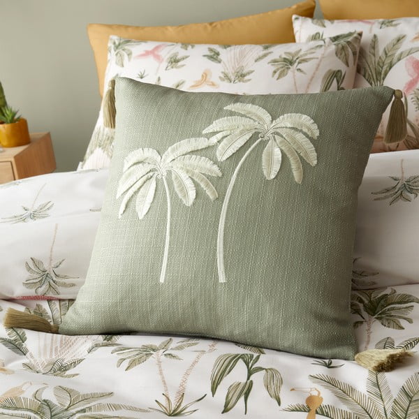 Cuscino decorativo 45x45 cm Paradiso Palm – Catherine Lansfield-image-1