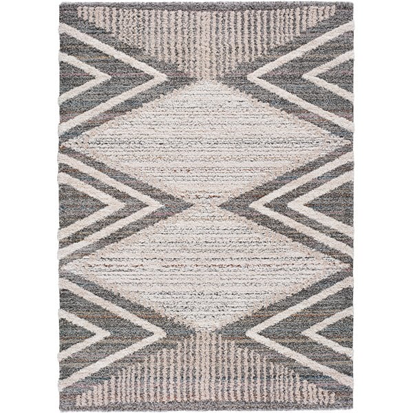 Tappeto marrone-grigio , 120 x 170 cm Farah Geo - Universal