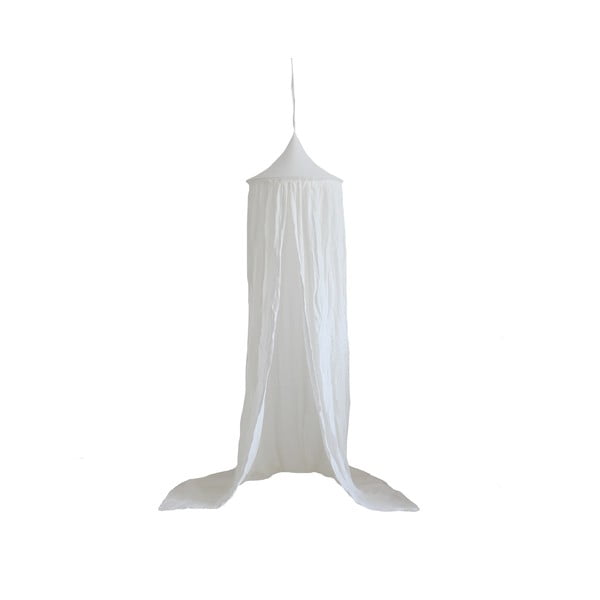 Baldacchino in cotone bianco Cream - Moi Mili