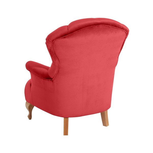 Poltrona rossa Camilla Velor - Max Winzer-image-1