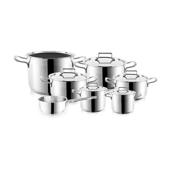 Set di pentole in acciaio inox Anett - Orion