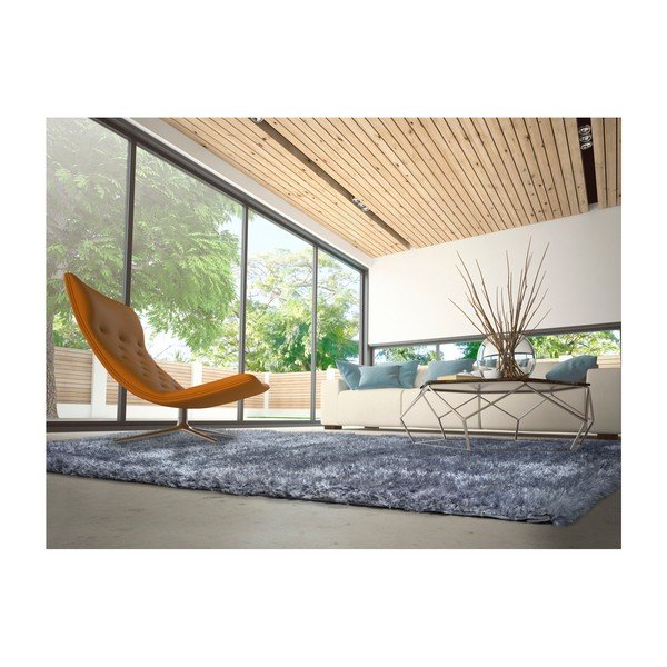 Tappeto blu Aloe Liso, 140 x 200 cm - Universal-image-1