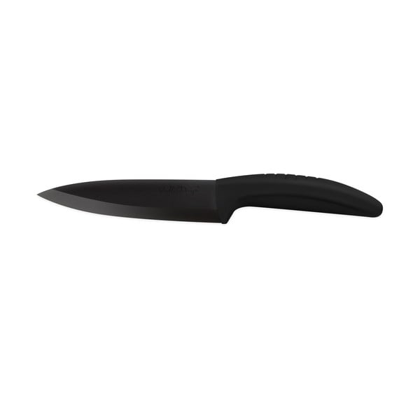 Keramický krájecí nůž, 13 cm, černý
