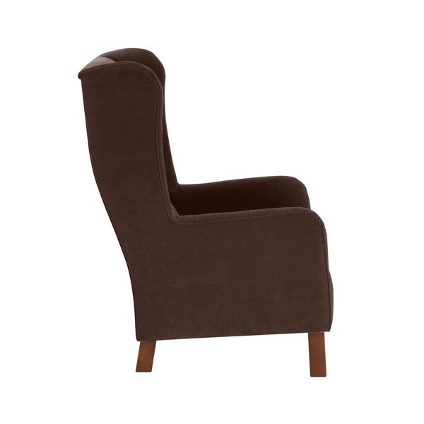 Poltrona marrone Bruno Velor - Max Winzer-image-2