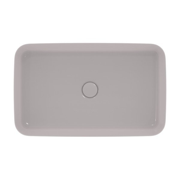 Lavabo in ceramica grigio chiaro 65x40 cm Ipalyss - Ideal Standard-image-2