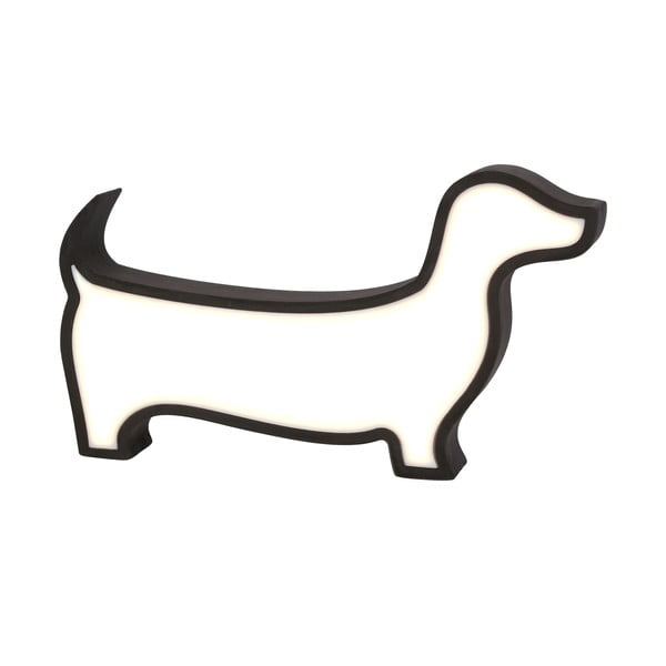 Lampada per bambini nera Dog - Candellux Lighting-image-1