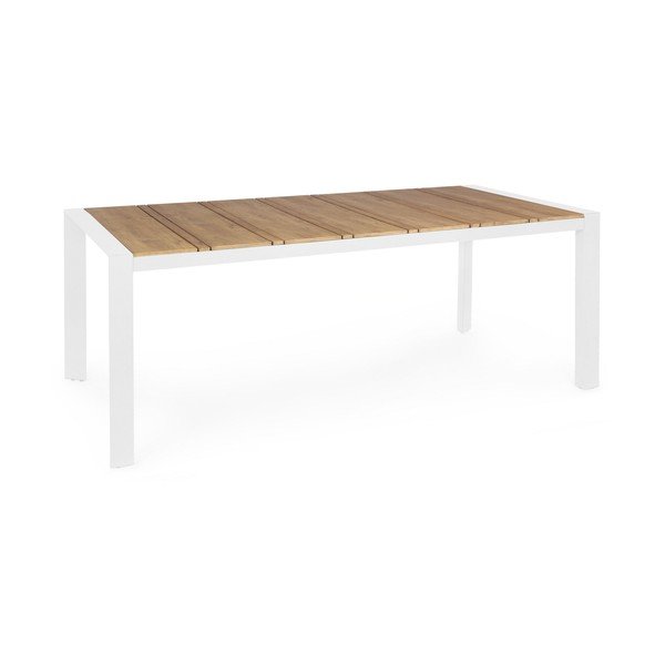 Tavolo da pranzo da giardino in alluminio 100x198 cm Elias   – Bizzotto-image-1