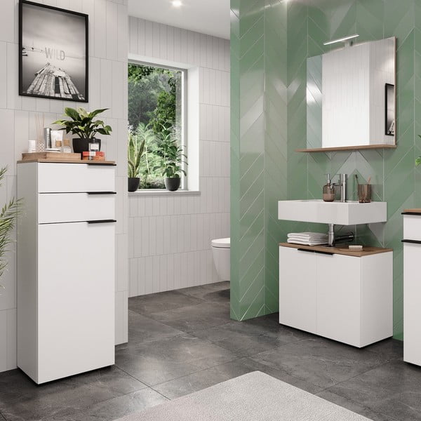 Set da bagno bianco Menen - Germania-image-1