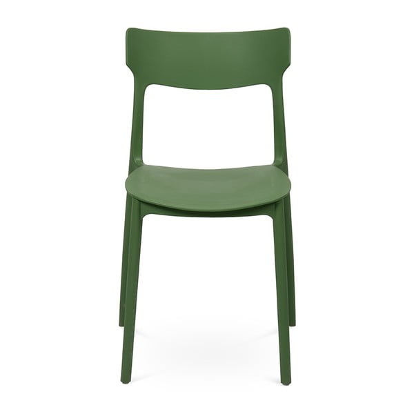 Sedia da esterno verde in plastica Biá – Bonami Essentials-image-2