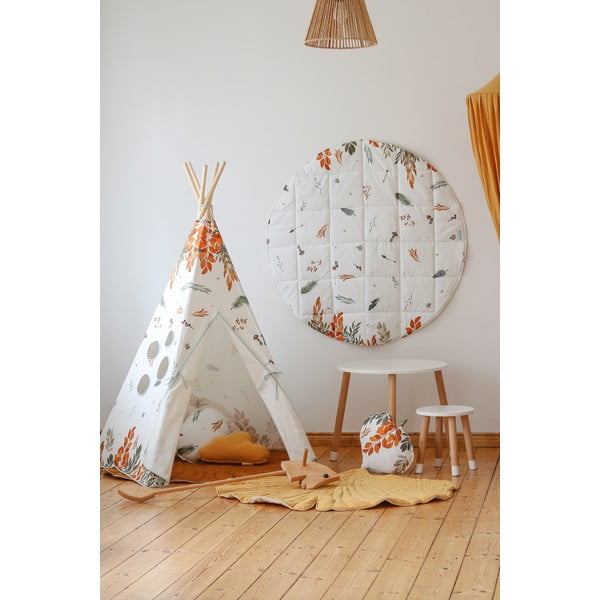 Tappeto da gioco bianco per bambini Forest Friends - Moi Mili-image-3