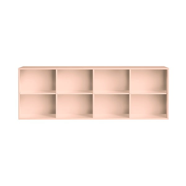 Libreria rosa chiaro da appendere 176x61x42 cm Mistral – Hammel Furniture
