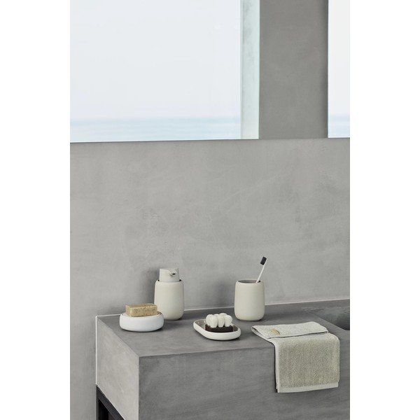 Portasapone in ceramica crema Sono - Blomus-image-3