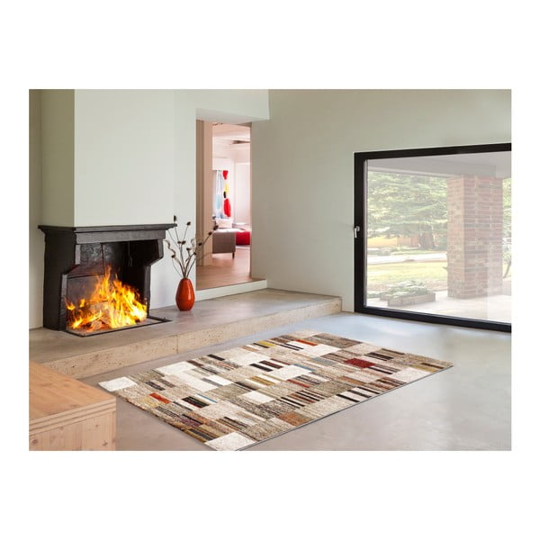 Tappeto , 140 x 200 cm Beigo Kalia - Universal-image-1