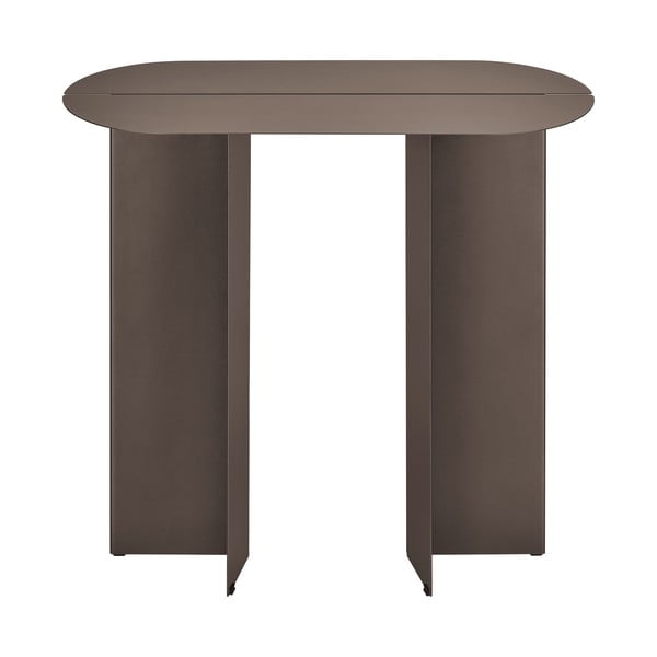Tavolo consolle marrone in acciaio 35x80 cm Oru – Blomus