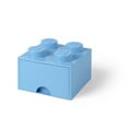 Scatola portaoggetti azzurra quadrata - LEGO®