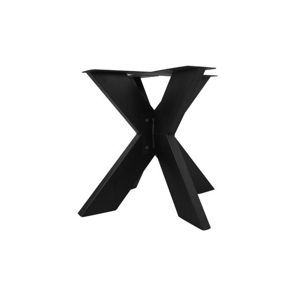 Base in metallo nero per tavolo da pranzo della collezione HMS, ⌀ 90 cm - HSM collection-image-3
