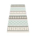 Passatoia da interno/esterno grigia/turchese 70x180 cm Asta Pale Turquoise – Pappelina