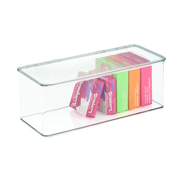 Scatola trasparente impilabile, 15 x 34 cm Binz - iDesign-image-3